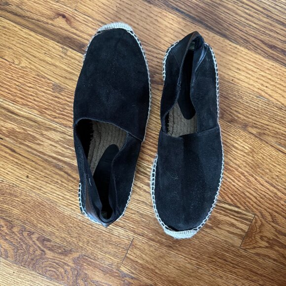Todd Snyder Men\'s Nomad Espadrille size US 10 Black Slip On Spain main image 5